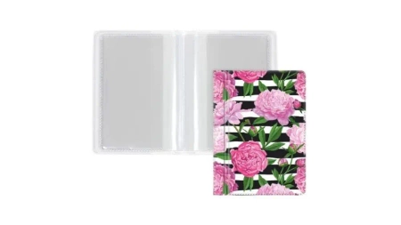 Okładka na dokumenty mini peony - Biurfol