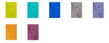 Terminarz 2026 dzienny A5 Vivella pastele kwiaty - Artsezon