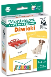 Montessori. Karty obrazkowe Dźwięki (1-3 lata) - Laura Szczukocka, Katarzyna Dołhun