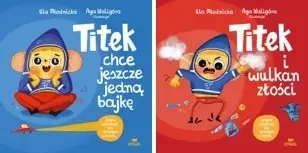 Pakiet: Titek i wulkan złości / Titek chce jeszcze jedną bajkę/ Titek i - Urszula Młodnicka