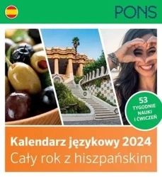 Kalendarz językowy 2024. Cały rok z hiszpańskim - praca zbiorowa