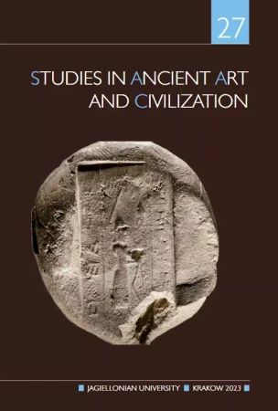 Studies in Ancient Art and Civilization 2023, nr 27 - Jarosław Bodzek