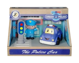 Radiowóz z akcesoriami MIX - SWEDE