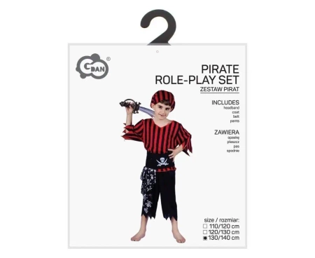Strój dla dzieci Pirat 130/140cm - Godan