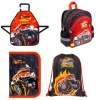 Plecak przedszkolny + piórnik + worek + fartuszek Hot Wheels St. Majewski