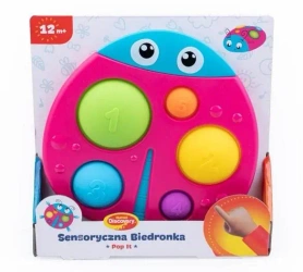 Sensoryczna Biedronka Pop It - Dumel