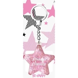 Brelok Gwiazdka Kochana Córeczka - Be-Happy Gifts