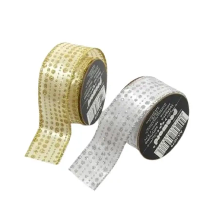 Wstążka satynowa z drutem 38mmx274cm (12szt) - Penword