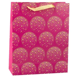 Torebka prezentowa różowa 23x26x10cm - Leantoys