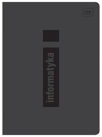 Zeszyt A5/60K kratka Informatyka (10szt) - INTERDRUK