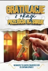 Karnet Gratulacje Nowy dom/mieszkanie - YEKU