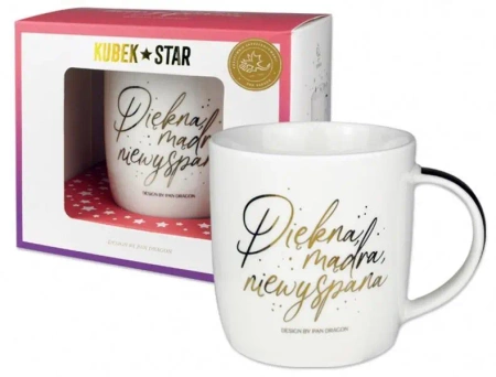 Kubek Star 2 - Piękna i mądra - Pan Dragon
