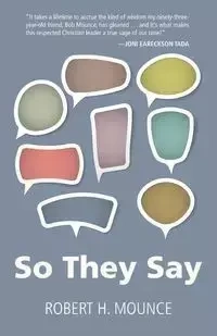 So They Say - Robert H. Mounce