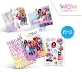 Kołozeszyt A5/80K WOW MIX - Kids Euroswan