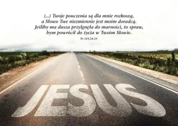 Kartka 19 z wersetem. Twoje pouczenia są dla mnie rozkoszą