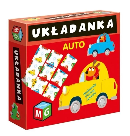Układanka Auta - Multigra