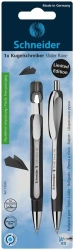 Długopis automatyczny Slider Rave XB biało-czarny - Schneider