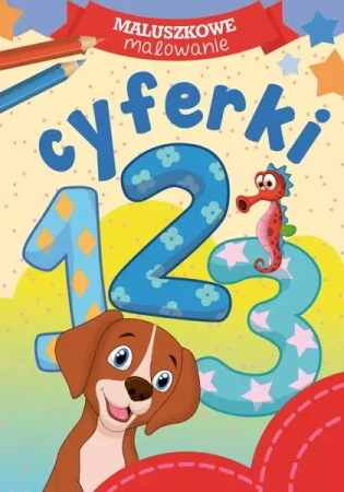 Maluszkowe malowanie. Cyferki - Wydawnictwo Skrzat