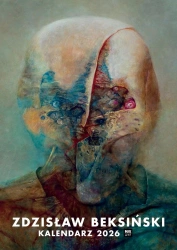 Kalendarz 2026 - Beksiński wzór 10 A3 - Edyta Niemiec-Szywała