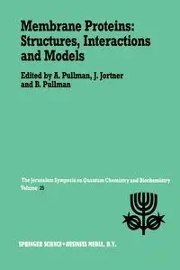 Membrane Proteins - Pullman A.
