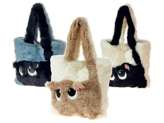 Torebka pluszowa z kotem MIX - ADAR