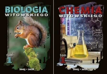 Zbiór Zadań Witowskiego Chemia Biologia Tomy 1-8 2025 / 2026 WITOWSKI x 8 - Dariusz Witowski, Jan Sylwester Witowski