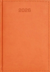 Kalendarz 2026 dzienny A5 Vivella pomarańczowy - Aniew