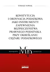 Konstytucja i Ordynacja podatkowa jako... - Tomasz Nowak
