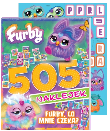 Furby. 505 naklejek. Furby, co mnie czeka? Furby - praca zbiorowa