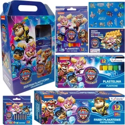 Zestaw plastyczny Psi Patrol 6 elementów - ST-Majewski