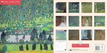 Kalendarz 2026 ścienny Pejzaże Gustav Klimt - Praca zbiorowa