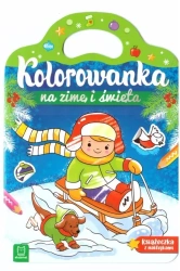 Kolorowanka na zimę i święta - praca zbiorowa