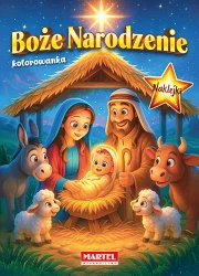 Boże Narodzenie. Szopka z naklejkami - Wiktoria Kohnke