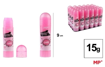 Klej w sztyfcie różowy 15g (24szt) - MP Main Paper