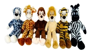 Zwierzęta dżungli 55cm MIX - Sun-Day