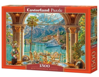 Puzzle 1500 Mediterranean Dessert CASTOR - Castorland