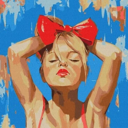 Malowania po numerach - Młodość na zawsze 50x50cm - Ideyka