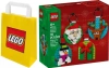 LEGO ICONIC 40744 KOLEKCJA OZDÓB ŚWIĄTECZNYCH + TORBA PAPIEROWA