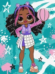 Malowanie po numerach - Tweens LOL Skate Dance.. - Ideyka