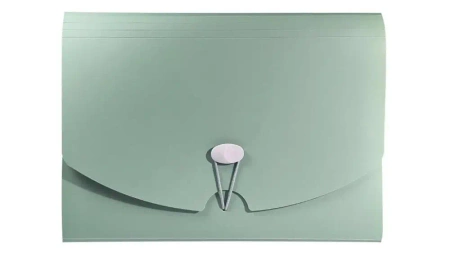 Teczka harmonijkowa A4 PP zieleń morandi - Biurfol
