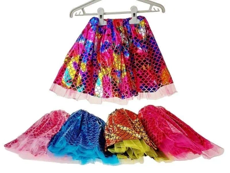 Spódniczka cekinowa na gumce MIX - ADAR