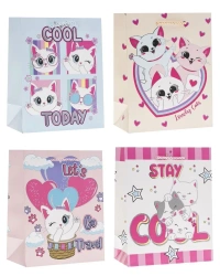 Torebka prezentowa M dziecięca mix - Rozette