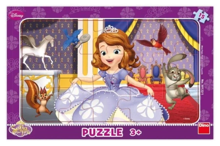 Puzzle dla dzieci 15el - Dino Toys