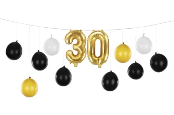 Girlanda balonowa 3w1 30 urodziny 260x32cm - PartyDeco