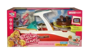 Akcesoria dla lalki – jacht z akcesoriami - SWEDE