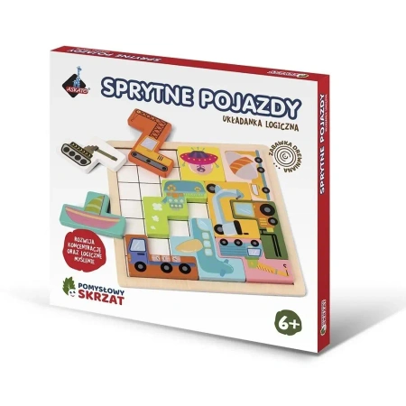 Pomysłowy skrzat sprytne pojazdy - Askato