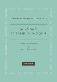 John Milton's Epitaphium Damonis - Milton John