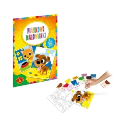 Piaskowe malowanki - Piesek i Kotek ALEX - Alexander