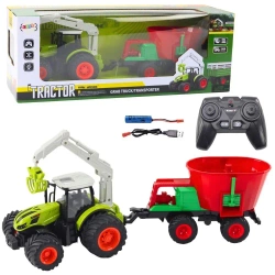 Traktor z siewnikiem RC zdalnie sterowany - Leantoys