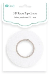 Taśma piankowa 3D 2mm 1,5cm x 2,2m - Dalprint dpCraft
